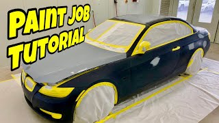 Beginners Guide to Painting a Car [upl. by Rramaj]