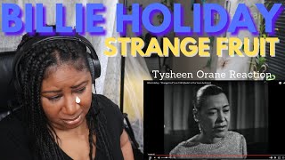 Billie Holiday  Strange Fruit 1959 REACTION [upl. by Fey]