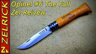 Opinel 6 Carbone  The Full Zel Review [upl. by Gauthier]