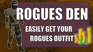 Rogues Den Guide  Quick and Easy Rogues Outfit  OSRS 2020 [upl. by Evatsug266]