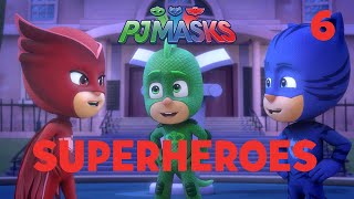 Superheroes on the Moon Part 2  PJ Masks  Disney Junior [upl. by Sixele]