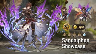 4★ amp 5★ Event Sandalphon GBF Animation Showcase [upl. by Noemis]