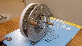 Homemade Centre Pin Fishing Reel  Version 3 [upl. by Konstantin]