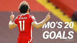 Mo Salahs 20 Premier League Goals  202021 ⚽️ [upl. by Rand]