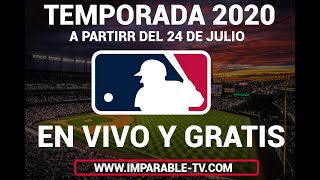 🔴 MLB EN VIVO TEMPORADA 2020MLB SEASON ONLINE 2020 ⚾️ [upl. by Yrrat]