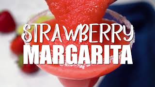 How to Make a Strawberry Margarita [upl. by Ahsatsana]