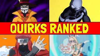 Top 8 SECRETLY POWERFUL Quirks  My Hero Academia [upl. by Argent158]