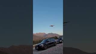 Tivat International Airport Plane Landing [upl. by Essirahc]