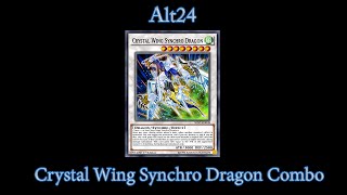 Crystal Wing Synchro Dragon Combo [upl. by Im]