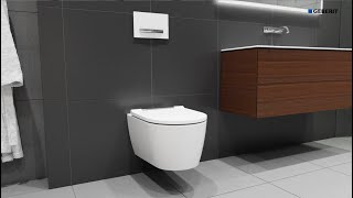 Geberit ONE WC  Installation [upl. by Leagiba]