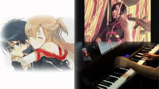 Sword Art Online ED 2  Overfly viola piano ft xclassicalcatx [upl. by Uzia901]