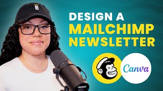 How to Design an Email Newsletter in Mailchimp with help from Canva [upl. by Joelle]