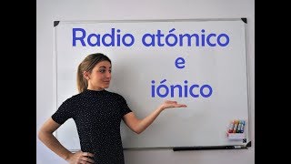 Prop periódicas Radio atómico e iónico [upl. by Jillane]