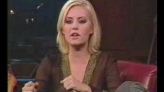 Elisha Cuthbert  Nov2002  interview part 1 [upl. by Laeynad663]