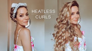 Heatless Curls Tutorial  Shonagh Scott [upl. by Wunder]