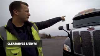 Class A CDL PreTrip Light Check Inspection  TRAINING with Wilson Logistics [upl. by Atin]