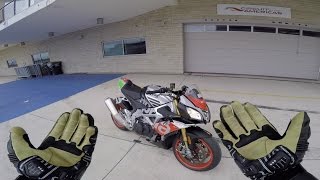 2017 Aprilia Tuono 1100 Review  First Ride [upl. by Woodie684]