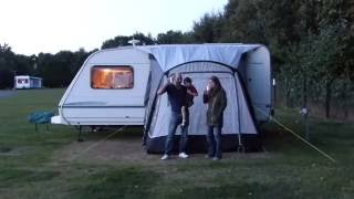 Kampa Rapid AIR 260 Caravan Awning [upl. by Cathey340]