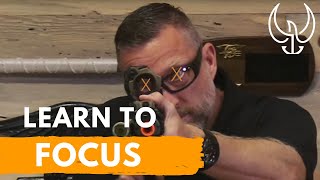 How to Shoot a Gun Accurately  Front Sight Focus [upl. by Aniratac]