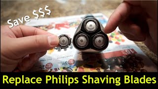 Philips Shaver Replacement Heads SH30 Norelco  Review and How to replace [upl. by Phillane124]