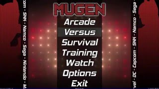 Mugen Orange Lights  Mugen 11 Screenpack Release [upl. by Naruq]