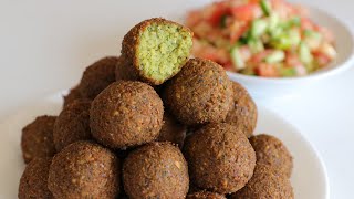 Homemade Falafel Recipe [upl. by Nylac]