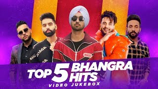 Top 5 Bhangra Hits  Video Jukebox  Latest Punjabi Song 2020  Speed Records [upl. by Aleinad]