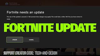 How do you Update Fortnite on Xbox [upl. by Amabil743]