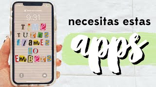 LAS MEJORES APPS QUE TODO ESTUDIANTE NECESITA Organización Productividad y Más [upl. by Butch61]