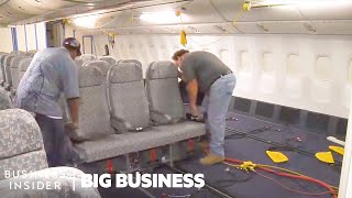 How Airplane Interiors Are Designed  Big Business [upl. by Inail]