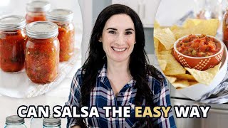 Learn How to Can Salsa the Easy Way [upl. by Cornelie]