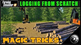 Some Processing Tips amp Tricks  Logging From Scratch 116  Farming Simulator 2019  FDR Logging [upl. by Layla]