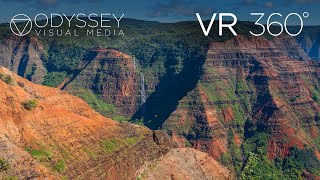 Waimea Canyon Virtual Tour  VR 360° Travel Experience  Kauai Hawaii Hawaii Ultimate Adventure [upl. by Agnesse]