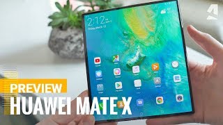 Huawei Mate X Preview  The future of phones [upl. by Yoral393]