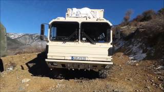 Albanien Offroad Steyr 12M18 Puch Pinzgauer MAN KAT1a1 [upl. by Ramgad]