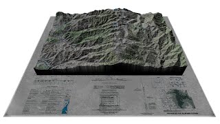 Visualizar una carta topográfica en 3D con ArcGIS Pro [upl. by Ambrosane]