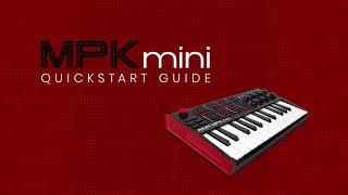 MPK mini mk3  Starter Guide [upl. by Loris]