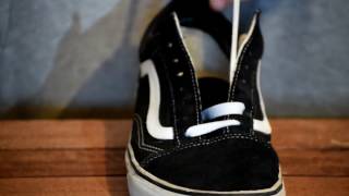 HOW TO LACE VANS  AMAZING SIMPLY  STYLE YOUR VANS [upl. by Aleinad868]