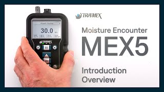 Tramex Moisture Encounter MEX5  Introduction Overview [upl. by Nalhsa]