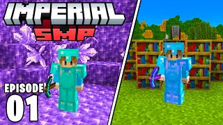 New Minecraft YouTubers SMP  Imperial SMP 1 [upl. by Launce677]