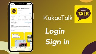 KakaoTalk Login  How to Login Kakao Talk Account [upl. by Emelun250]