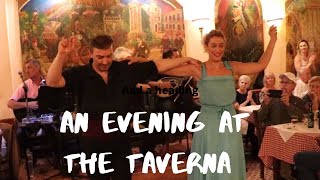 An Evening at the Taverna Plaka Athens [upl. by Bernardina55]