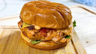 How to make Salmon Burgers Salmon cakes Quick Easy amp Delicious [upl. by Curnin214]