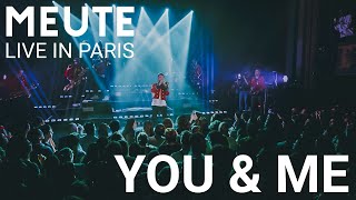 MEUTE  You amp Me Flume Remix  Live in Paris [upl. by Reyaht]