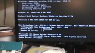 Reformatting My Packard Bell Part 1 [upl. by Eirod192]