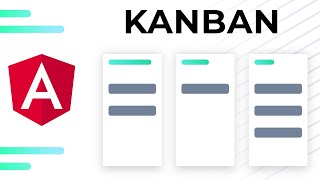 Kanban w Draggable Cards in Angular  Drag and Drop [upl. by Nihahs]