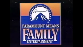 Paramount family lineup promo 1996 [upl. by Nirik]