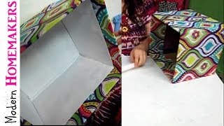 How To Cover A Box With Fabric [upl. by Maurie]