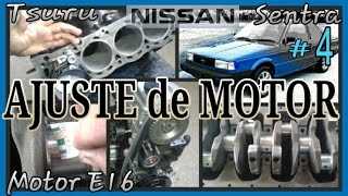 AJUSTE DE MOTOR Nissan Tsuru Parte 4 [upl. by Nocam]