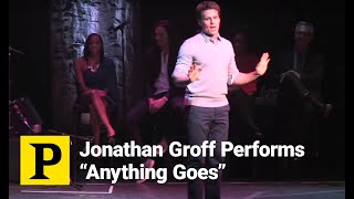 Jonathan Groff Channels His Inner Sutton Foster to Perform quotAnything Goesquot [upl. by Etep620]